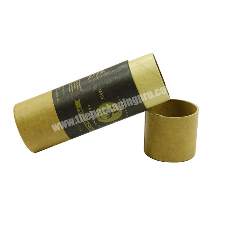 Custom logo cylinder paper cardboard boxes packaging for cosmetics