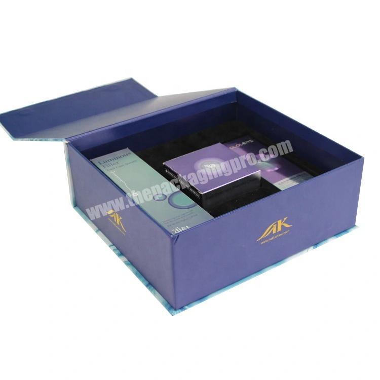 Custom Logo Design Luxury Printed Art Paper Cosmetic Box for Skin Care Packaging