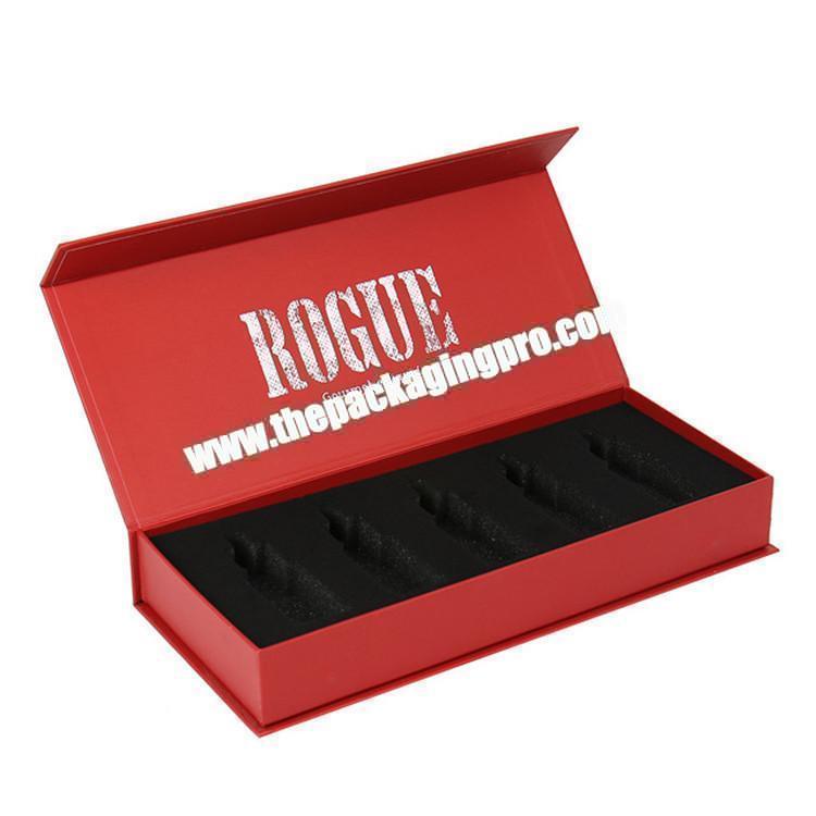 custom logo essential oil gift box set magnetic packaging
