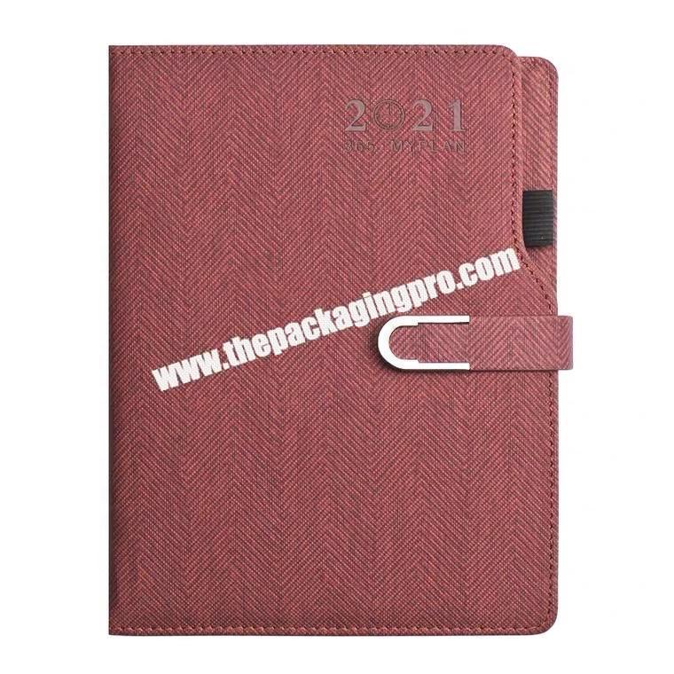Custom Logo Fabric Linen Hardcover Stationary Notebook Linen Cover Business Office Journal  A5 A6 365 Handmade Diary Notebooks