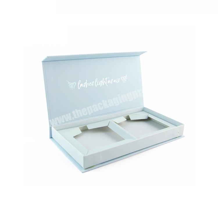 Custom logo fashionable paper cardboard eyelash gift box packaging