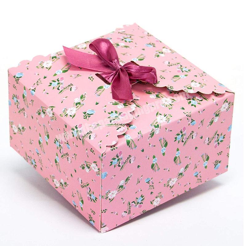 Custom logo gift box packaging holographic gift box