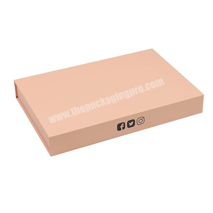 Custom Logo Gift paper jewelry box Luxury Paper Gift Wig Hair Extension Magnetic Packaging Box