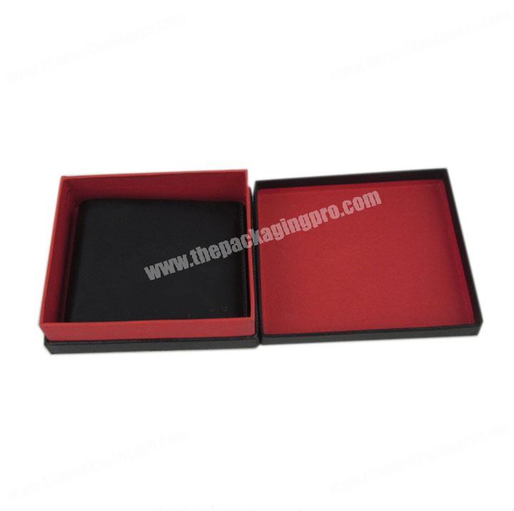 Custom logo high-grade paper wallet packaging gift box