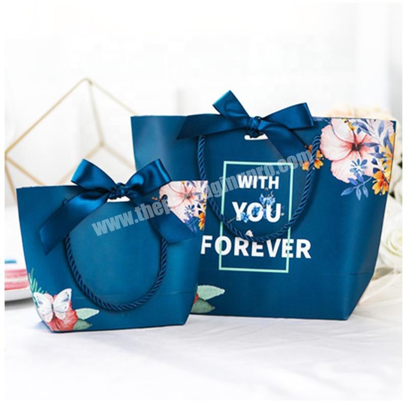 Custom Logo High Quality Fashion Cosmetics Gift Shopping Paper Bag ...