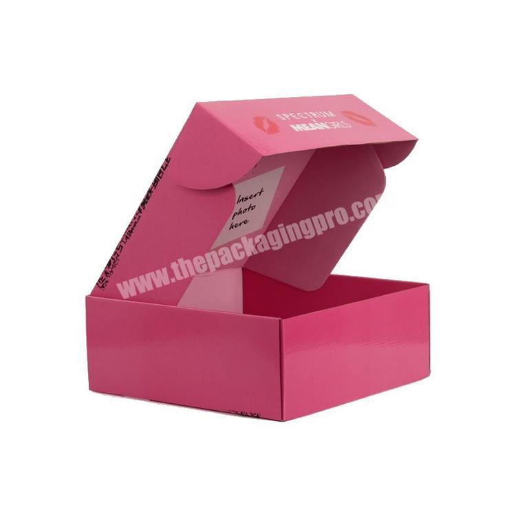 Custom logo luxury corrugated paper cardboard gift box for shipping
