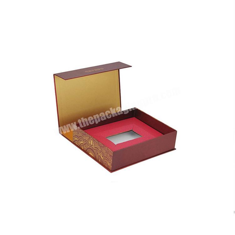 Custom logo luxury magnetic cardboard jewelry paper packaging boxes