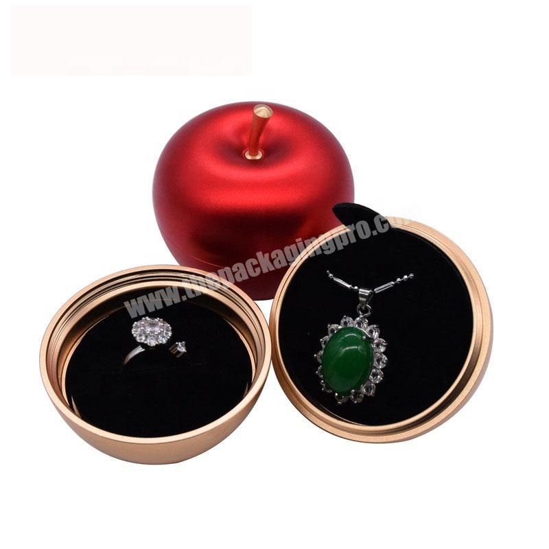Custom Logo Luxury Packaging Lock Small Gift Metal Jewelry Box