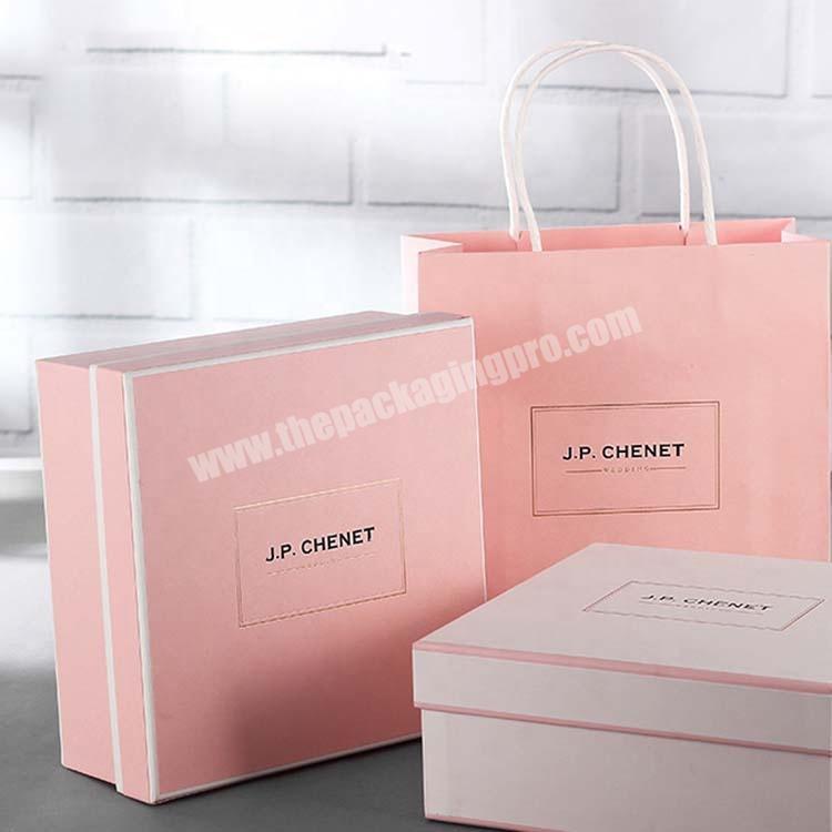 Custom Logo Luxury Rigid Cardboard Women Apparel Bikini Bra Gift Packaging Boxes