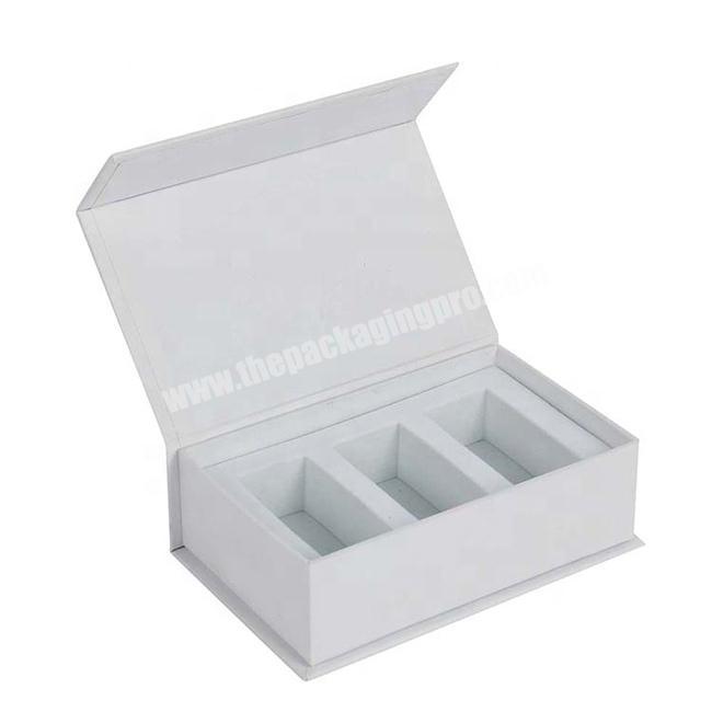 Custom Logo OEMODM High Quality White Paper Magnetic Gift Box