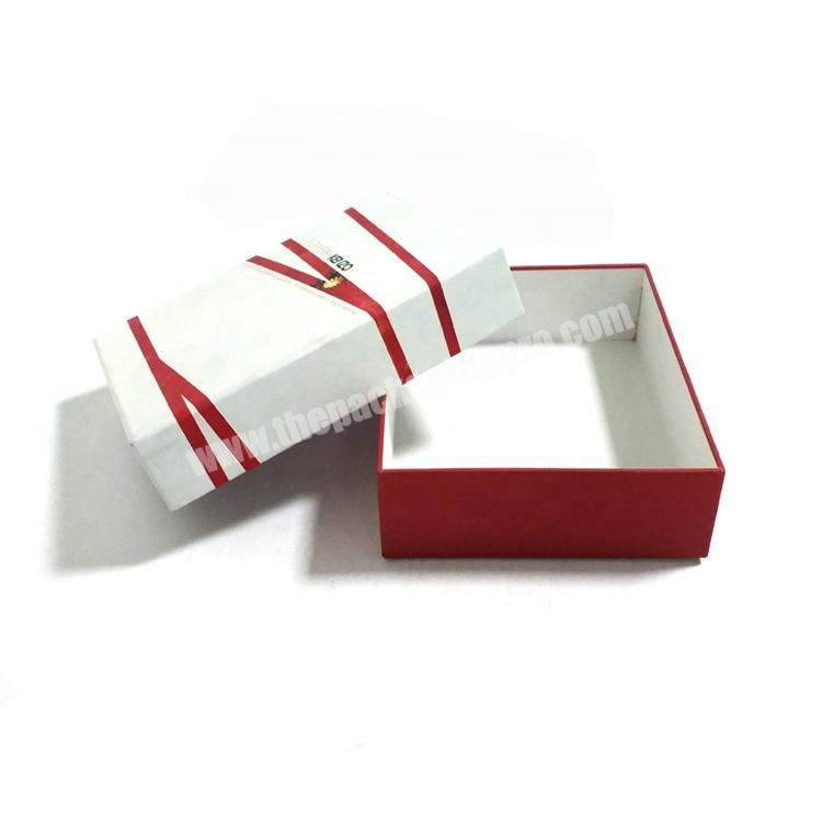 Custom Logo Packaging Box High Quality Cardboard Gift Storage Jewelry Lid Box