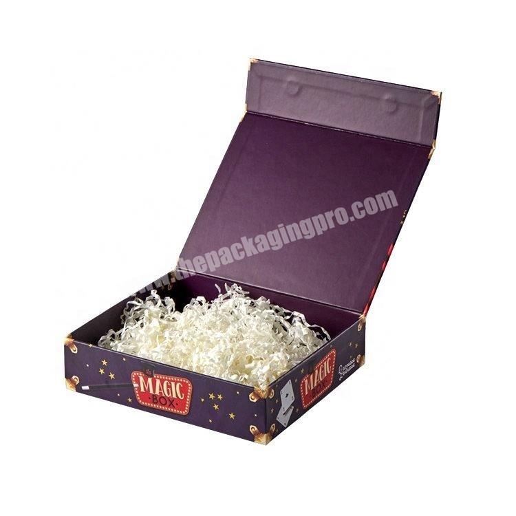 Custom logo packaging paper box luxury fashion paper gift box
