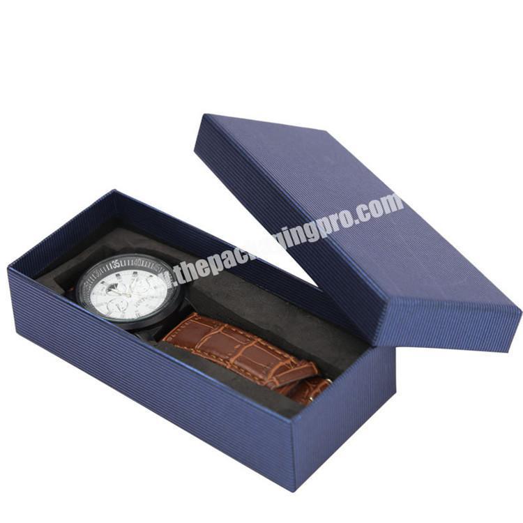 custom logo paper packaging cardboard watch box