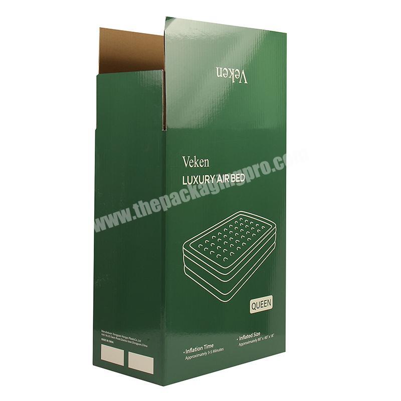 Custom Logo Personalized Luxury Paper Cardboard Portable Packaging Design For Bedding