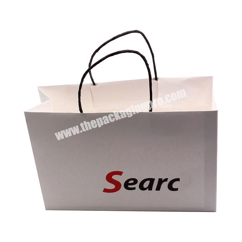 Custom Logo Print Fashionable Personalized Gift Bag Cheap Printed Krafted Paper Bags