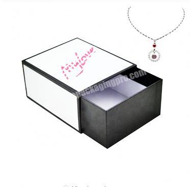 Custom Logo Print Wallet Box Gift Set Belt Boxes Jewelry white Paper Cardboard Gift Packaging Boxes Display Drawer box