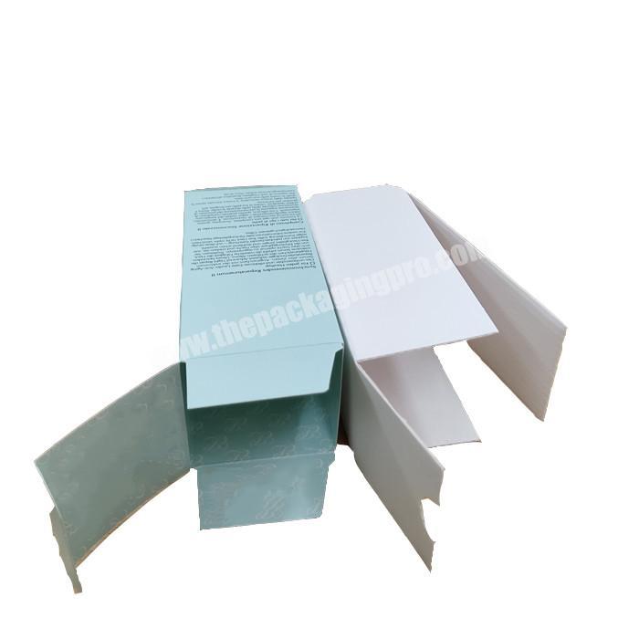 Custom Logo Printed Art Paper Packaging Box For Skin Care Cosmetic