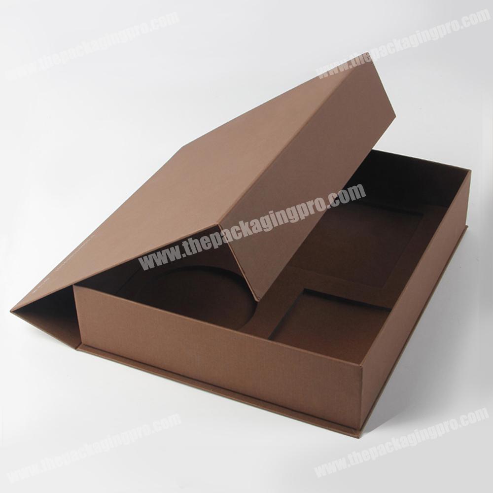 custom logo printed cardboard folding jewelry boxes