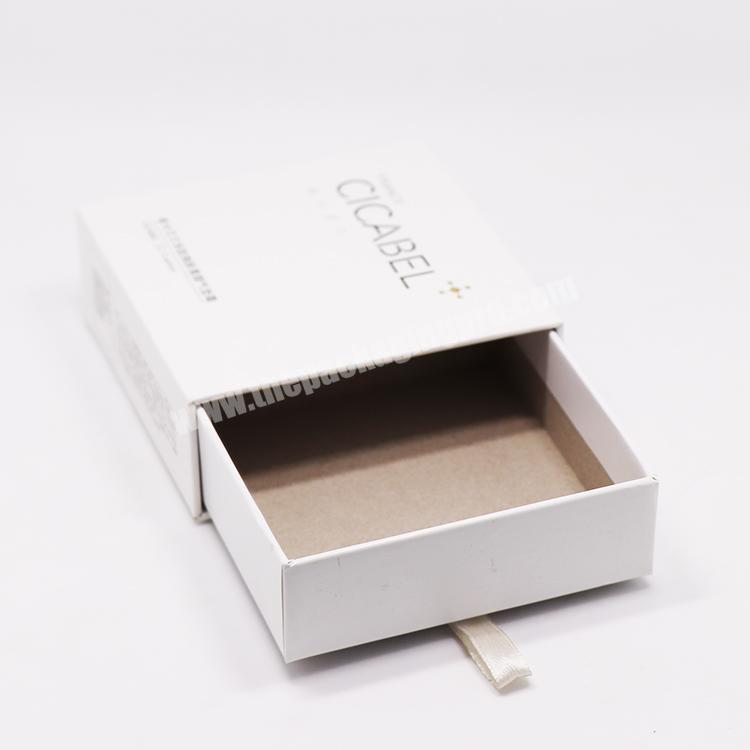 Eco Friendly custom LOGO sliding drawer earring packaging boxes - Earring  boxes
