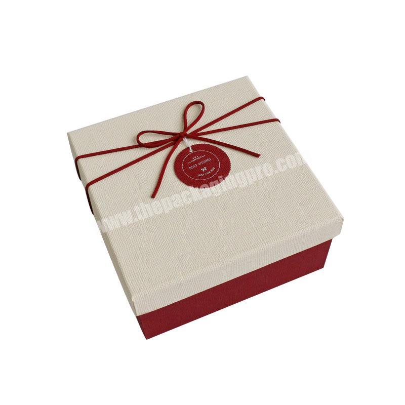 Custom Logo Printed Empty Foldable Luxury Gift Box