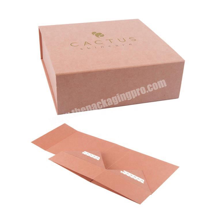 Custom logo printed folding carton box styles