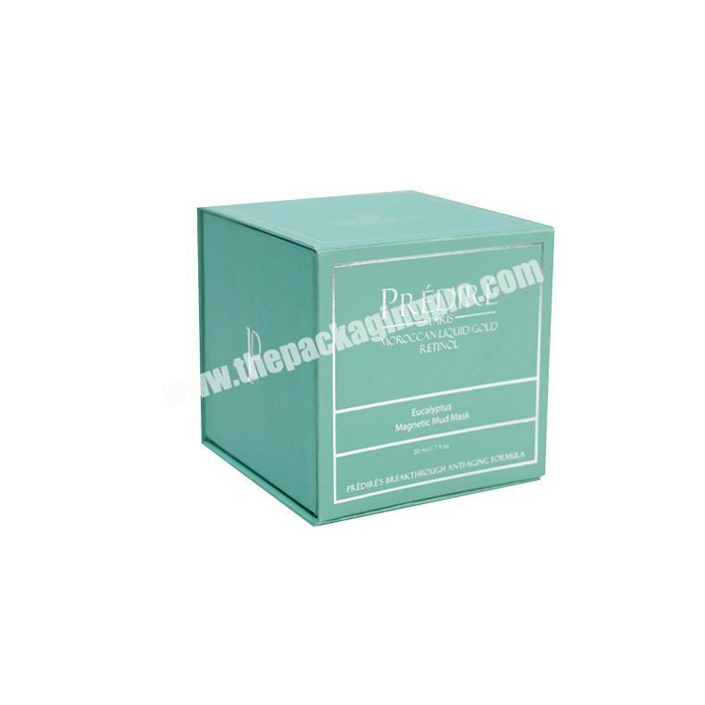 Custom Logo Printed Luxury Packaging cosmetic flip top box