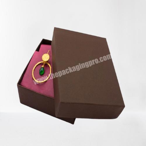 Custom Logo Printed Paper Gift Packaging Jewelry Box