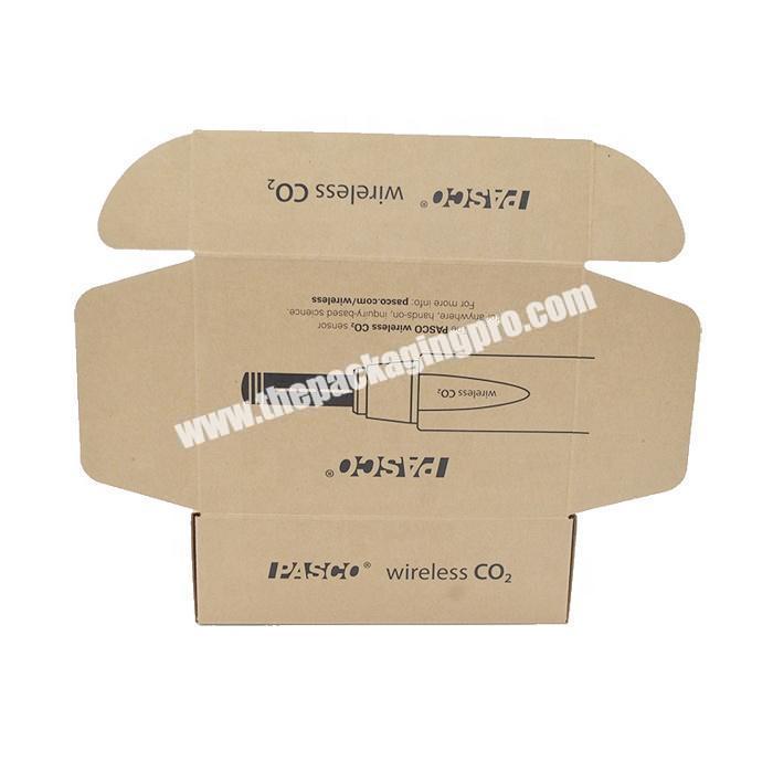 Custom logo printed paper packaging box corrugated delivery boxes
