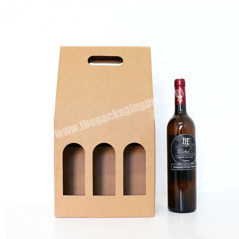 Custom Logo Printed Paper Shopping Bags For Wine Package