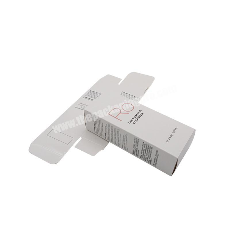 Custom logo printed retail paper concealer packaging cosmetic