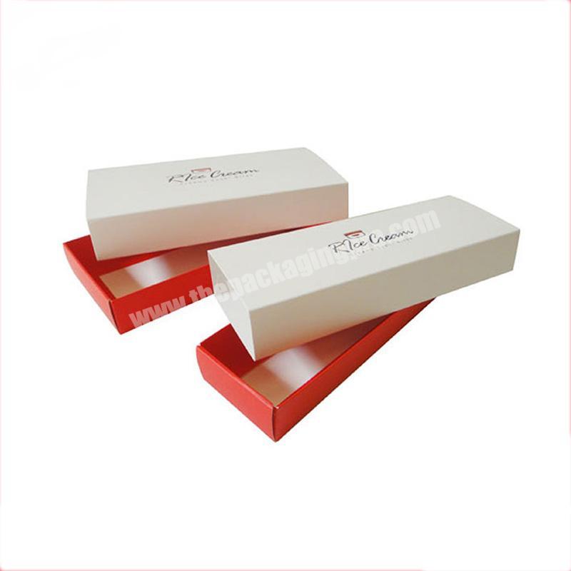 Custom logo printed wholesale luxury kraft jewelry gift box