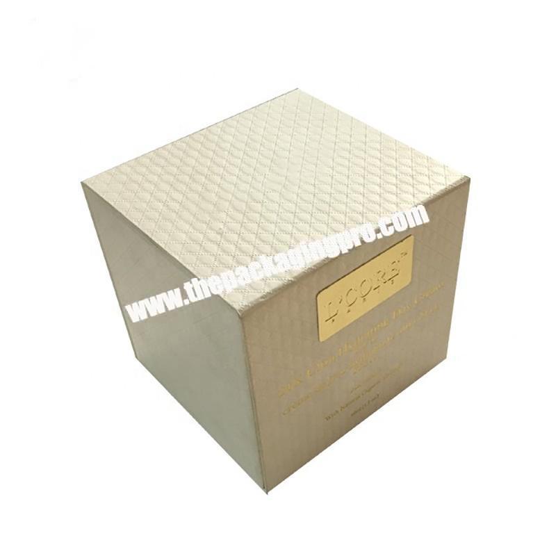 Custom logo printing cardboard gift packaging paper box