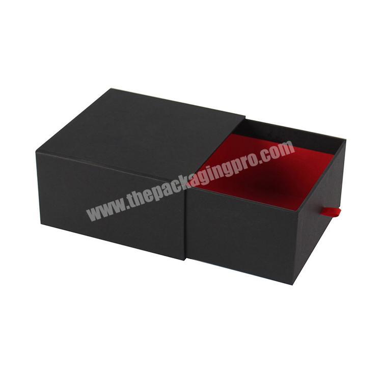 Custom Logo Printing Drawer Style Packaging Box For Matchbox Storage