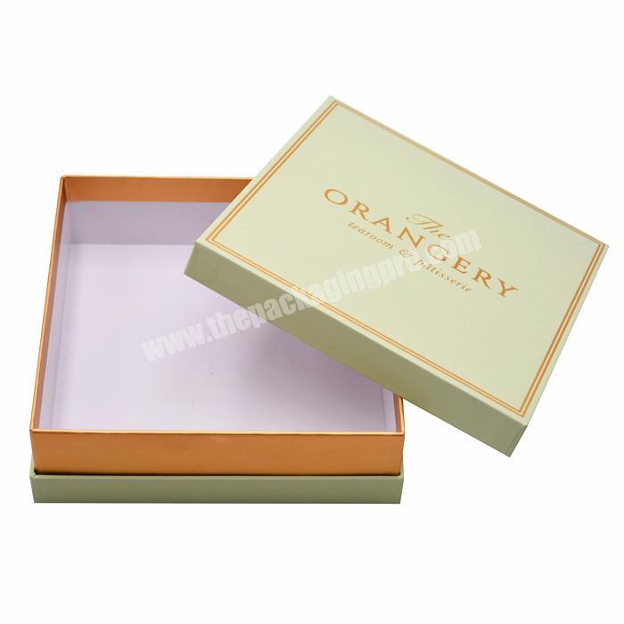 Custom logo printing hard cardboard facial massager gift paper box packaging beauty makeup tools lid and base box