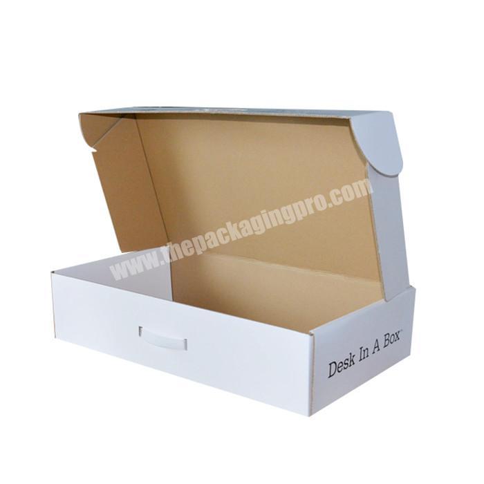 Custom logo printing large shipping carton packaging book corrugated mailer box for home appliance