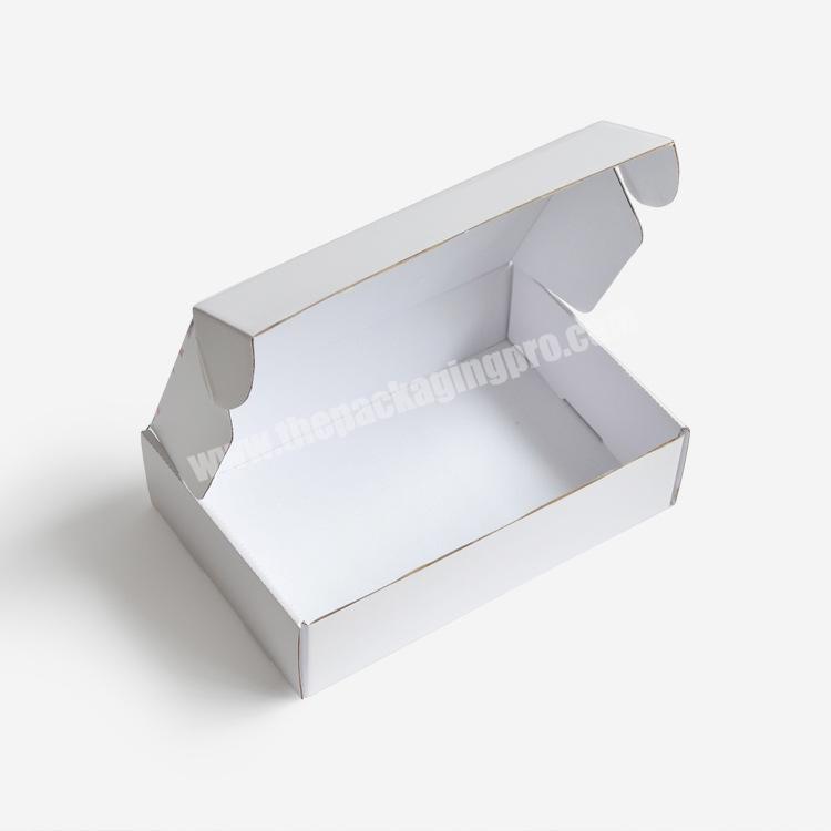Custom Logo Printing Matt Paper Packaging Recyclable Corrugated Box Suitable For Mailing Shipping Box