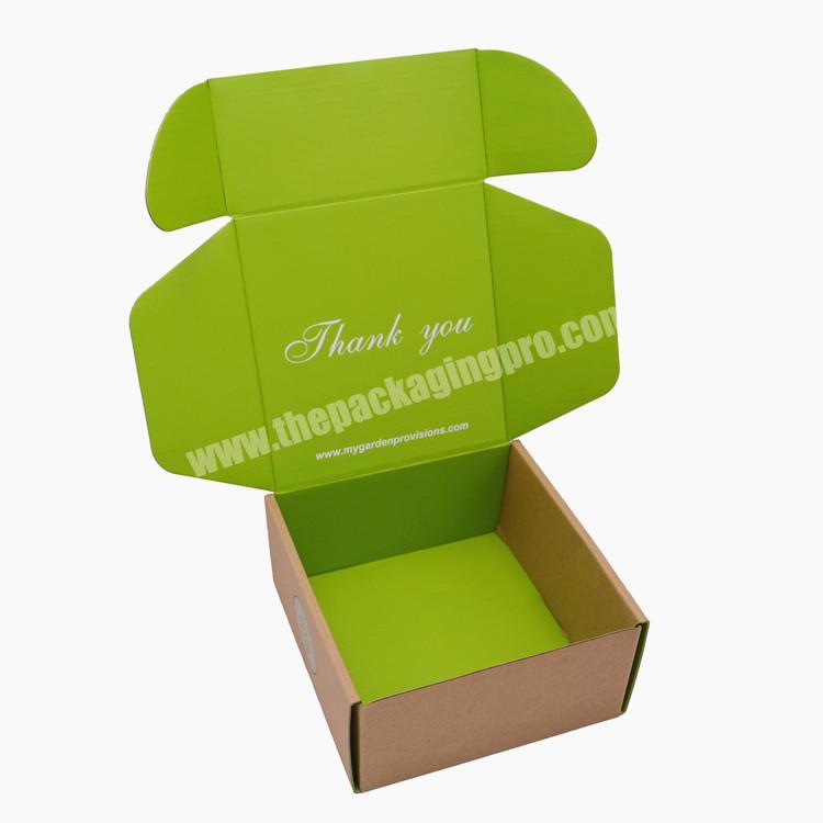 Custom logo printing packaging essential oil diffuser kraft mailer box beauty makeup subscription box