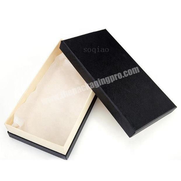 custom logo rectangle cardboard gift boxes business packaging boxes with lids
