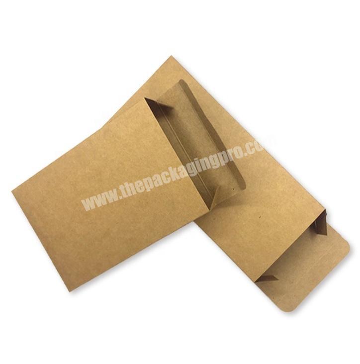 Custom logo soap brown kraft paper packaging box