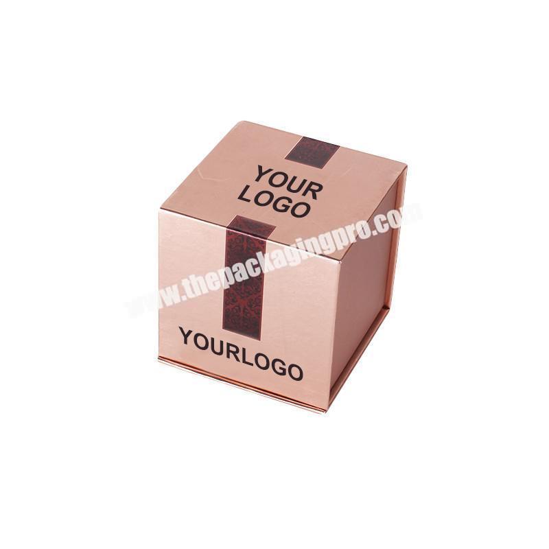 custom logo square paper box for  beauty cosmetic box