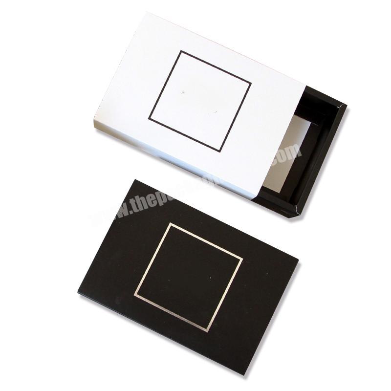 Custom Logo Stamping Small Drawer Paper Box Gift Packaging