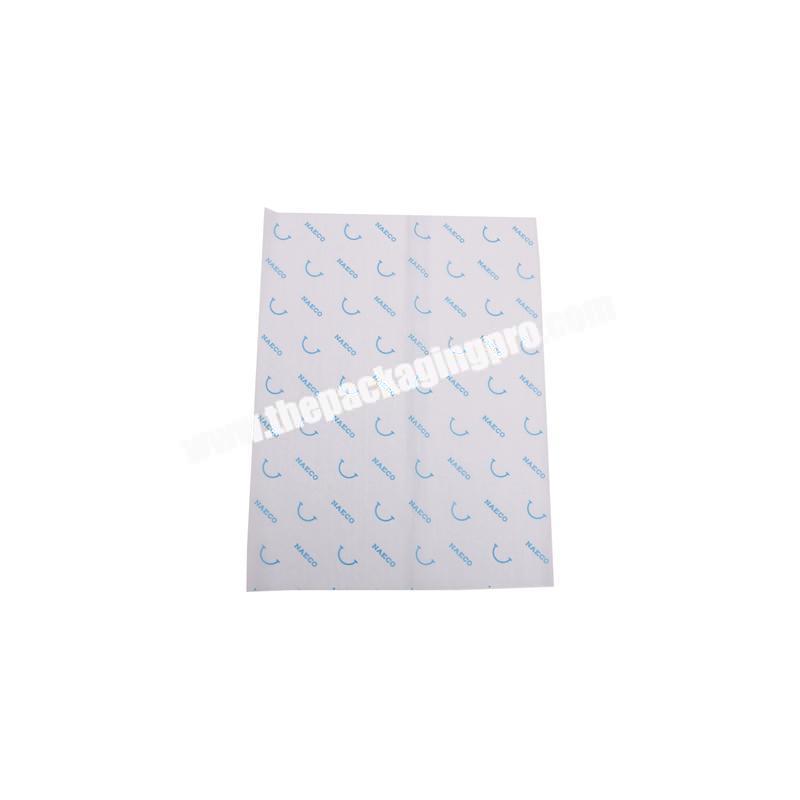 Custom logo tissue paper printer
