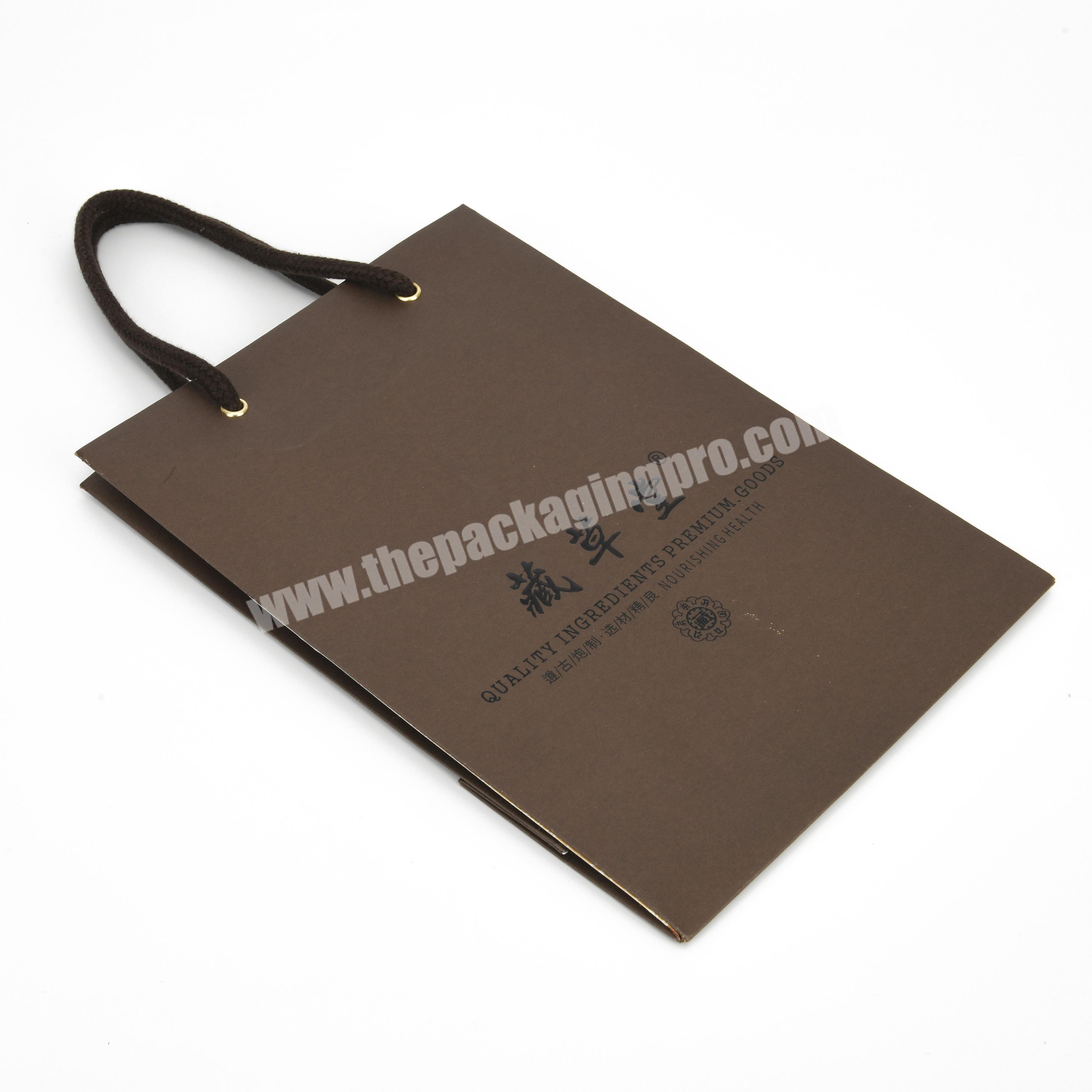 Custom Logo Twisted Handle Special Paper Cardboard Shopping Bag for Promotion and Gift