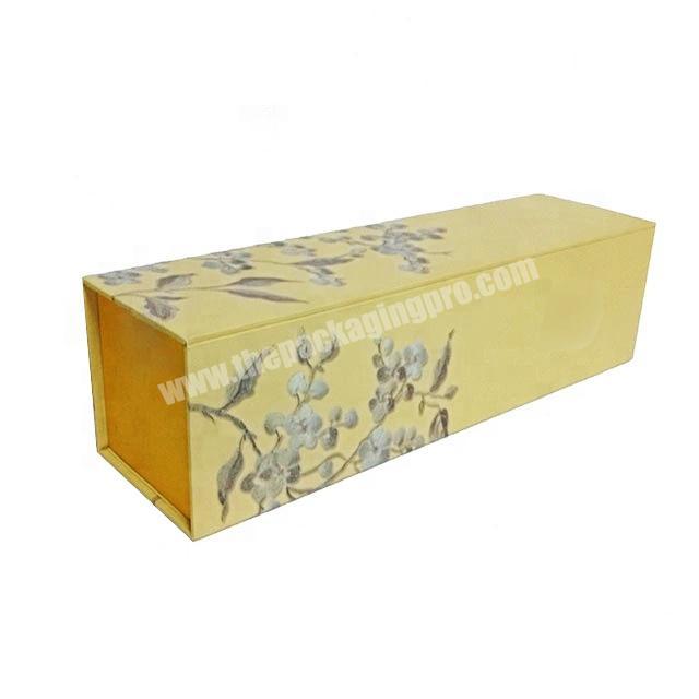 custom logo unique 4 cavity inner boxes embossing glittering wrapping surprise gift packaging fold box with dividers