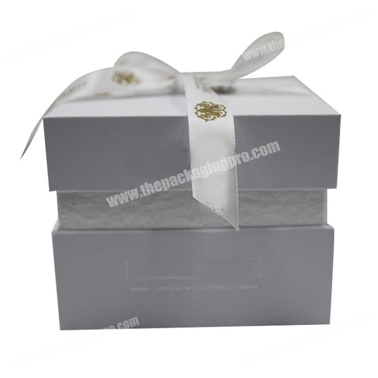 Custom Logo Unique High Quality Luxury Soft Touch Paper Rigid Essence Candle Box Packaging