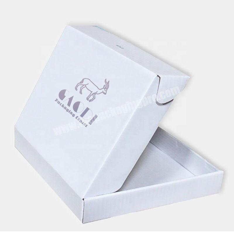 Custom Logo White Corrugated Cardboard Mailing Boxes For Packaging