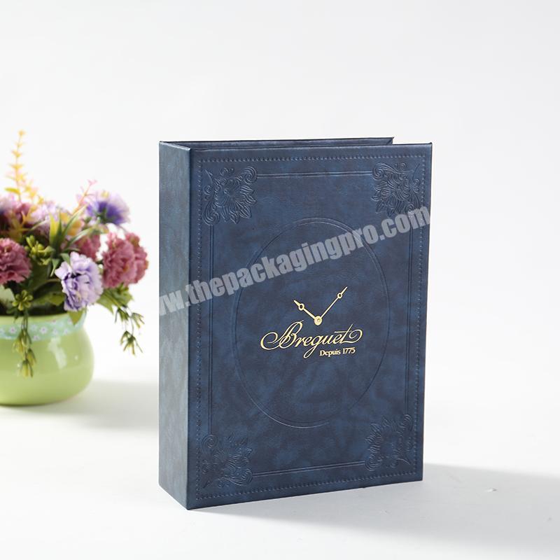 Custom logo with logo  Debossed and embossed ampoule gift box