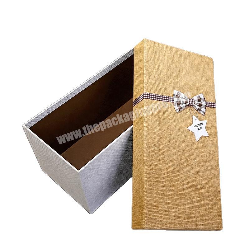 Custom Luxury 2 Piece Lid And Base Paper Gift Box For Skin Care Package