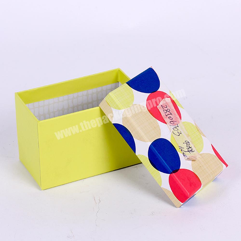 Custom luxury 4C Offset printing cardboard packaging paper box
