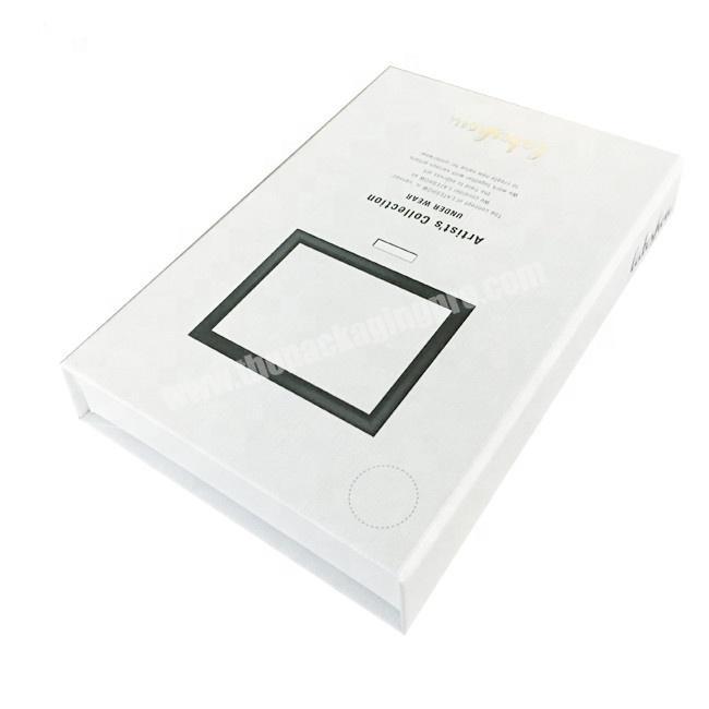 Custom luxury apparel magnetic closures paper Packing Box